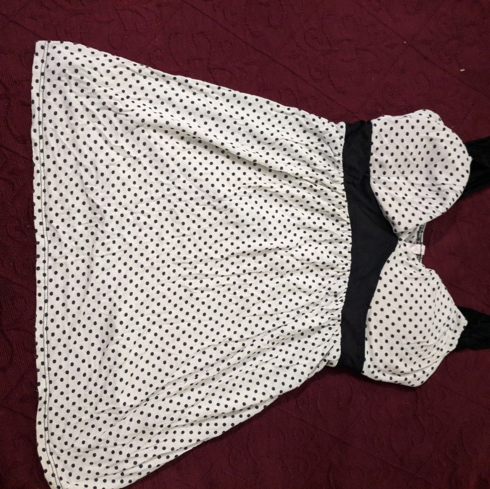 Polka dot tank top